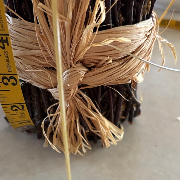 Hallmark Faux Floral Arrangement with Brown and Tan Accents - Picture 3 of 4